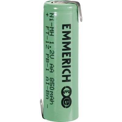 Emmerich Mignon ZLF Speciale oplaadbare batterij AA (penlite) Z-soldeerlip NiMH 1.2 V 850 mAh