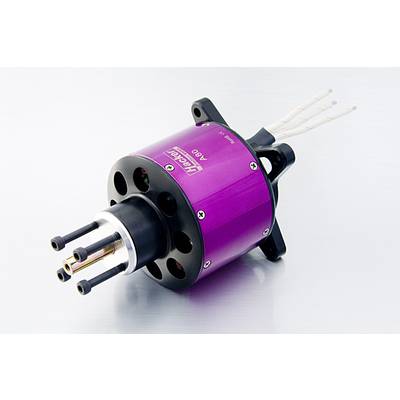 Hacker A80-10 Brushless elektromotor voor vliegtuigen kV (rpm/volt): 180 Aantal windingen (turns): 10