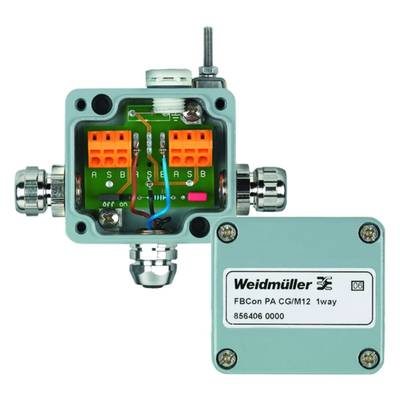 Weidmüller FBCON PA CG/M12 1WAY 8564060000 Passieve sensor/actorbox Profibus-PA standaardverdeler 1 stuk(s) 
