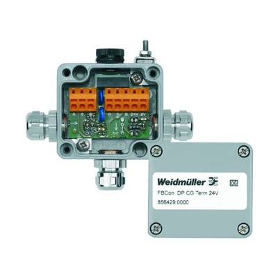 Weidmüller FBCON DP CG TERM 24V 8564290000 Actieve sensor/actorbox Profibus-DP standaardverdeler met bus aansluiting 1 s