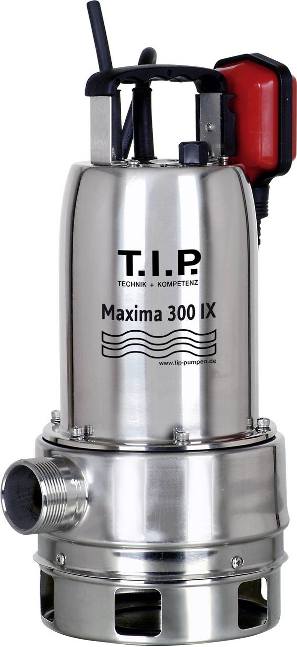 T.I.P. - Technische Industrie Produkte 30116 Maxima 300 IX Dompelpomp voor vervuild water  18000 l/h 8 m