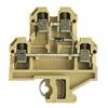 Weidmüller 0163460000 Componentenserieklem Schroeven Beige, Geel 25 stuk(s)