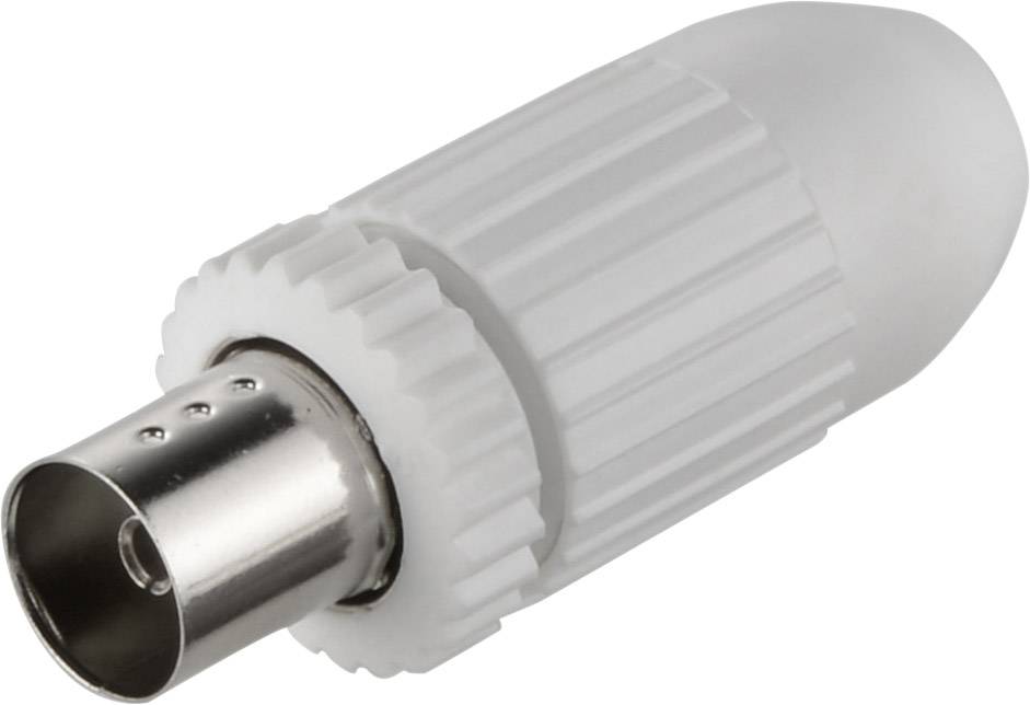 Hirschmann 947 547-100 Coax-koppeling Aansluitingen: Coax-bus IEC Kabeldiameter: 7.8 mm 2 stuk(s)