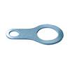 Weidmüller EA-RING MS/M 40 Earthing ring Messing (vernikkeld) (Ø x h) 13.5 mm x 90 mm 10 stuk(s)