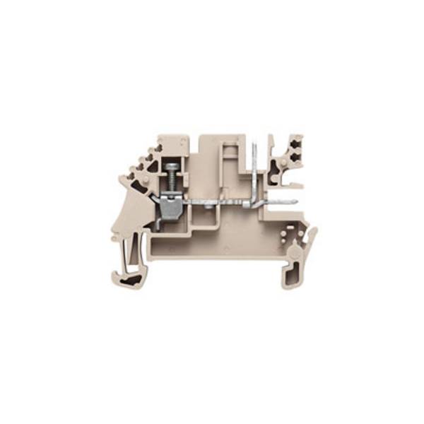 Weidmüller 1143040000 Aarde aansluiting  Schroeven  Donkerbeige 50 stuk(s)