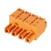 Weidmüller 1230180000 Female behuizing (kabel) BL/SL 7.62HP Totaal aantal polen: 6 Rastermaat: 7.62 mm Inhoud: 36 stuk(s)