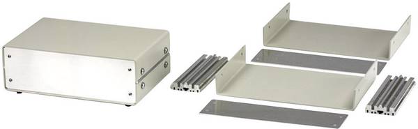 Hammond Electronics 1402F Instrumentbehuizing 261 x 181 x 80 Staal Grijs 1 stuk(s)