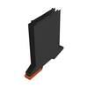 Weidmüller CH20M12 B BK/OR DIN-rail-behuizing basiselement Gesloten 107.4 x 12.5 x 109.3 x 108 Kunststof 14 stuk(s) Piece