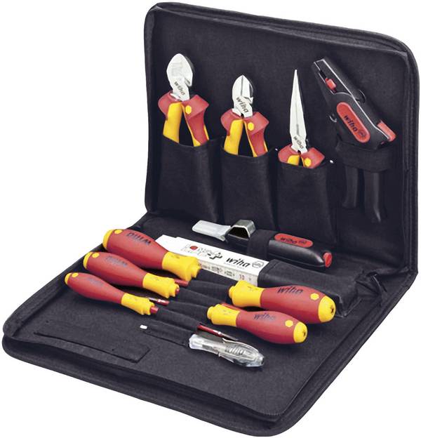 Wiha 36389 36389 Gereedschapsset VDE Incl. tas 12-delig