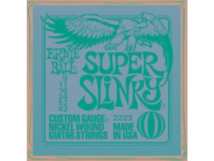 Ernie Ball EB2223 Super Slinky Elektrische gitaarsnaar