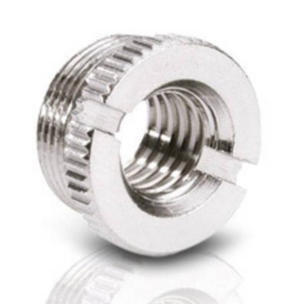 Adam Hall 3/8-5/8 Schroefdraad adapter Diameter:16 mm Schroefdraad (binnen): 3/8" Schroefdraad (buiten): 5/8"