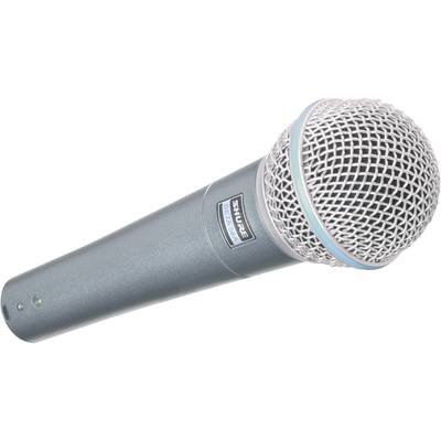 Shure Beta 58 A Hand Zangmicrofoon Zendmethode:Kabelgebonden Incl. klem