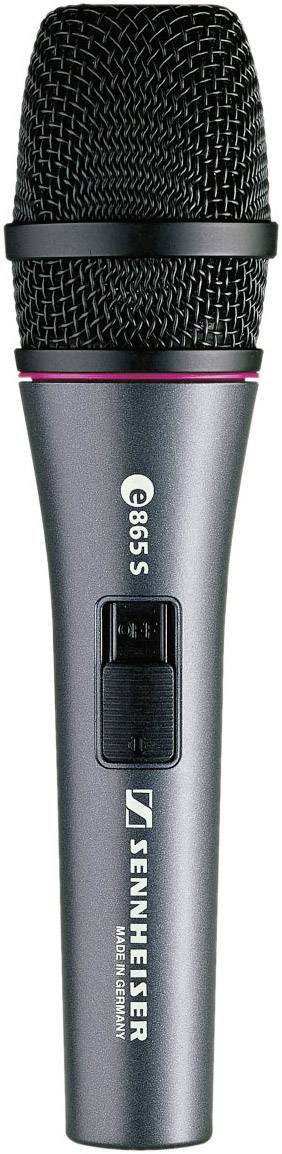 Sennheiser E865-S - supercardioïde condensator zangmicrofoon, versie met aan/uit-schakelaar-0