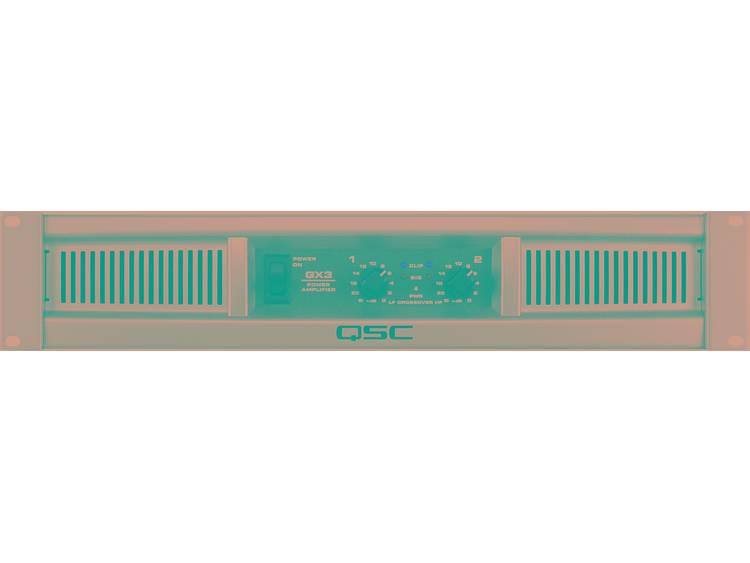 QSC GX 3 PA-versterker RMS vermogen per kanaal op 4 Ω: 425 W