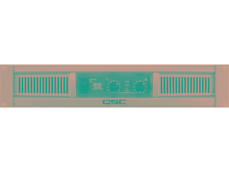 QSC GX5 PA-versterker RMS vermogen per kanaal op 4 Ω: 850 W