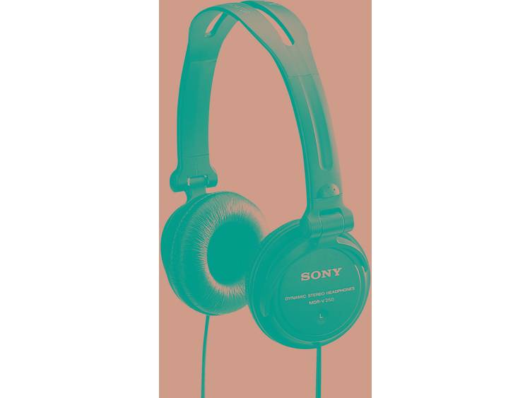 Sony MDR V150 DJ Koptelefoon On Ear Zwart