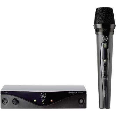 AKG PW45  Draadloze microfoonset Zendmethode: Radiografisch Incl. klem
