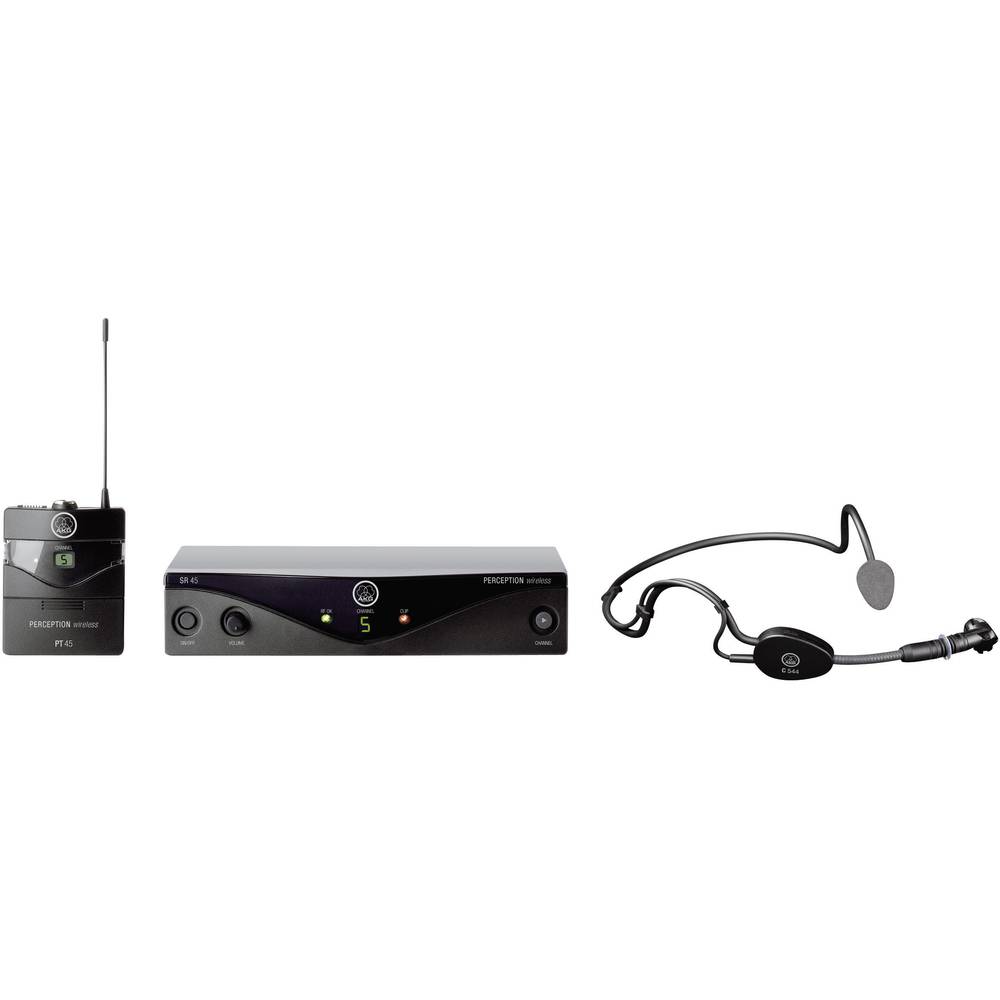 AKG PW45S Draadloze microfoonset Headset Zendmethode: Radiografisch