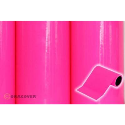 Oracover 27-014-005 Decoratiestrepen Oratrim (l x b) 5 m x 9.5 cm Neon-roze (fluorescerend)