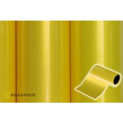 Oracover 27-036-005 Decoratiestrepen Oratrim (l x b) 5 m x 9.5 cm Parelmoer geel