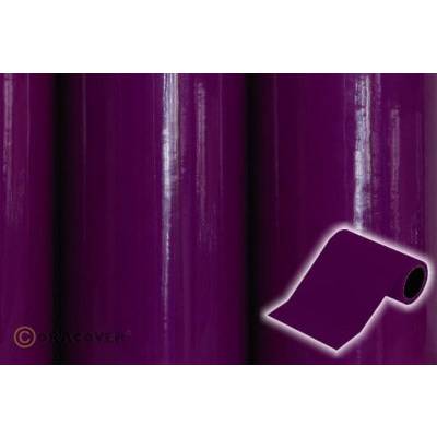 Oracover 27-015-002 Decoratiestrepen Oratrim (l x b) 2 m x 9.5 cm Violet (fluorescerend)