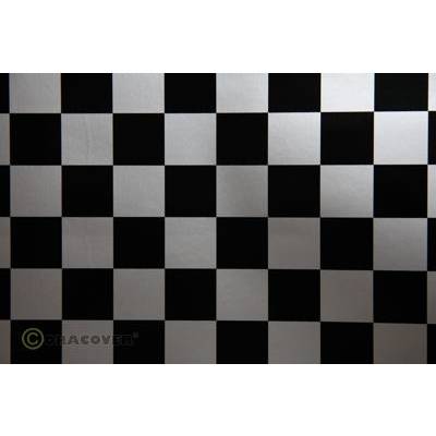 Oracover 47-091-071-002 Plakfolie Orastick Fun 3 (l x b) 2 m x 60 cm Zilver-zwart