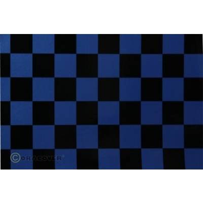 Oracover 43-057-071-002 Strijkfolie Fun 3 (l x b) 2 m x 60 cm Parelmoer, Zwart, Blauw