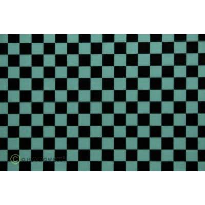 Oracover 44-017-071-002 Strijkfolie Fun 4 (l x b) 2 m x 60 cm Turquoise-zwart