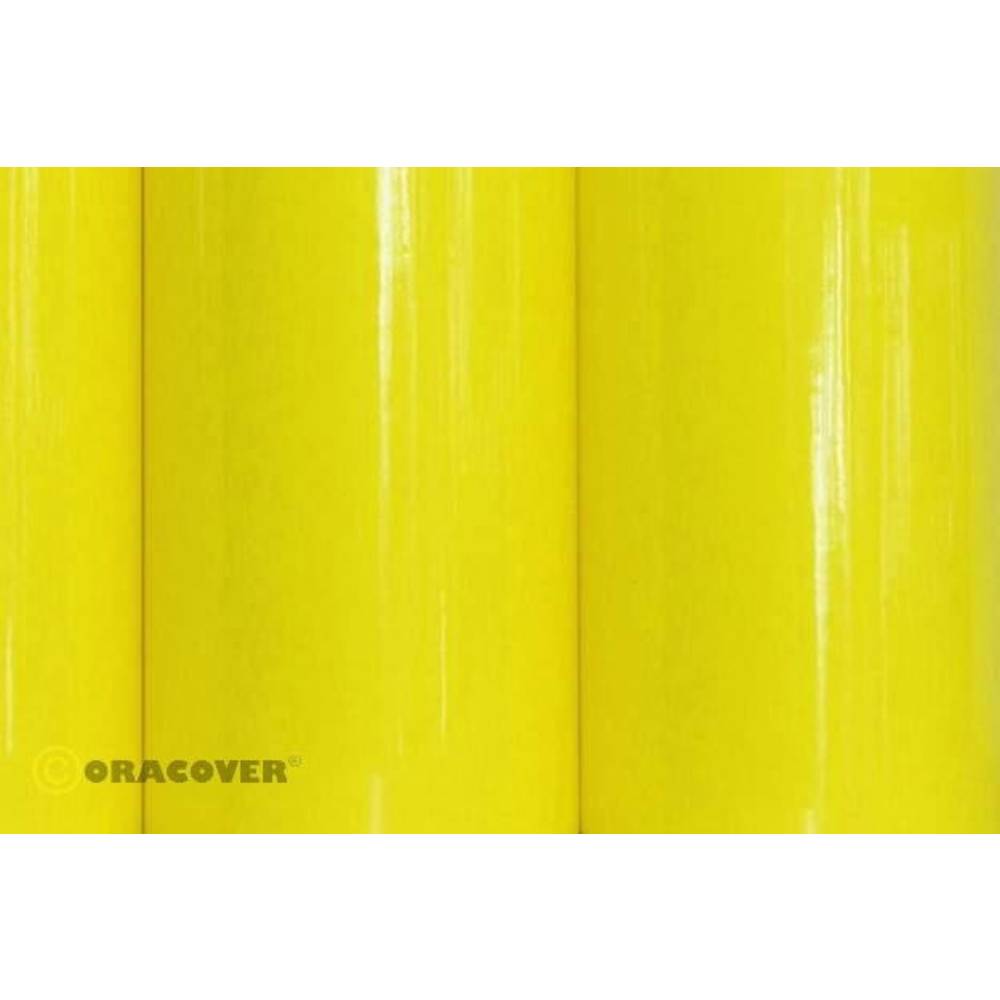 Oracover 80-035-010 Plotterfolie Easyplot (l x b) 10 m x 60 cm Transparant geel (fluorescerend)