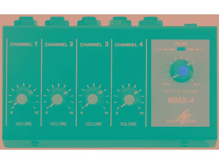 Monacor MMX-4 microfoon-mengpaneel