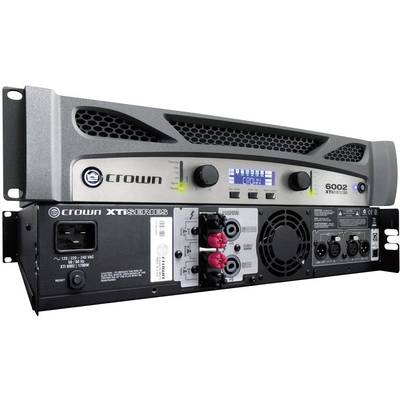 Crown XTi 6002 PA-versterker RMS vermogen per kanaal op 4 Ω: 2100 W