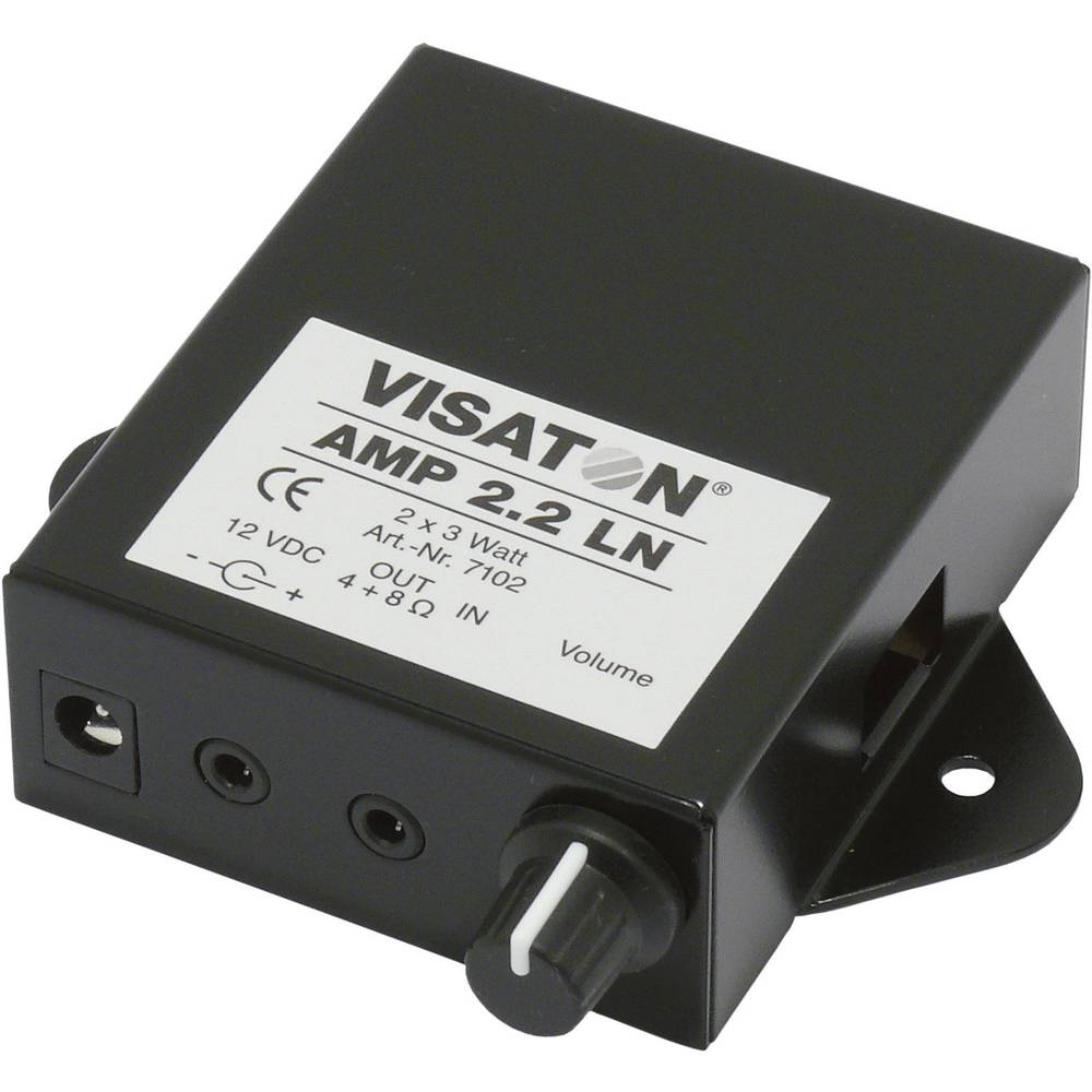 Visaton AMP 2.2 LN Stereo Luidsprekerregelaar 6 W