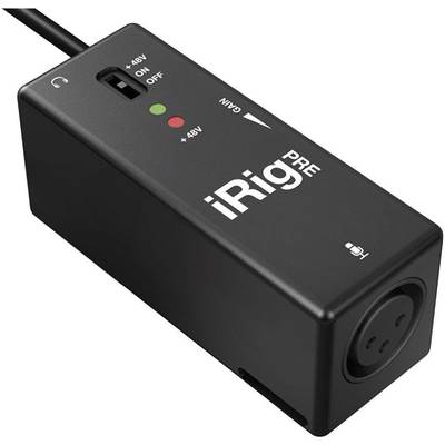 IK Multimedia iRig Pre 1-kanaals  Microfoonvoorversterker 