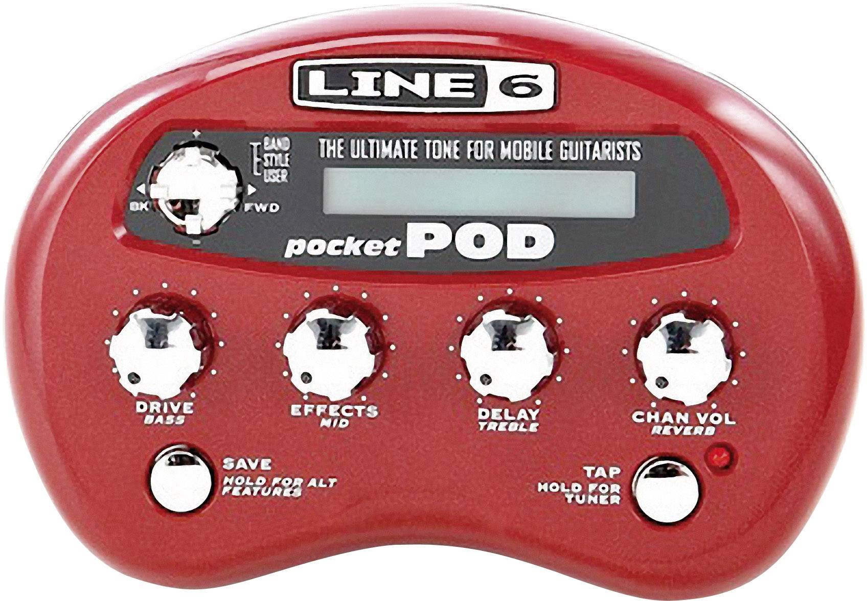 Gitaareffect Multieffect Line 6 Pocket Pod Conrad.nl