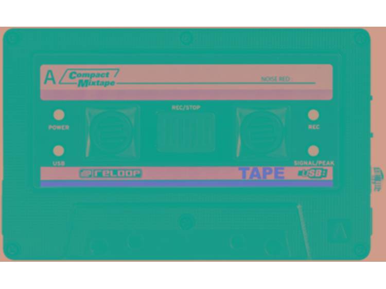 Reloop Tape Audiorecorder Zwart-wit