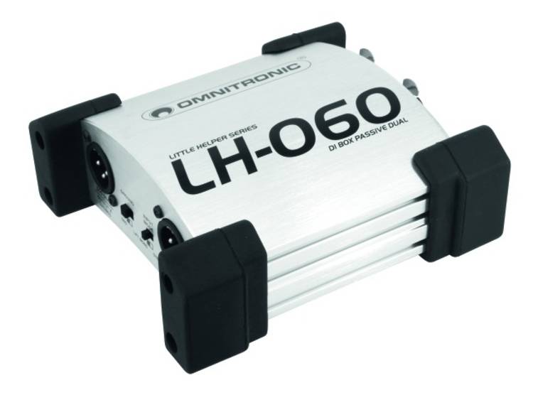 Omnitronic LH-060 Dual PRO DI-box,pass