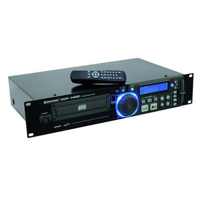 Omnitronic XCP-1400 DJ 19 inch enkele CD-player