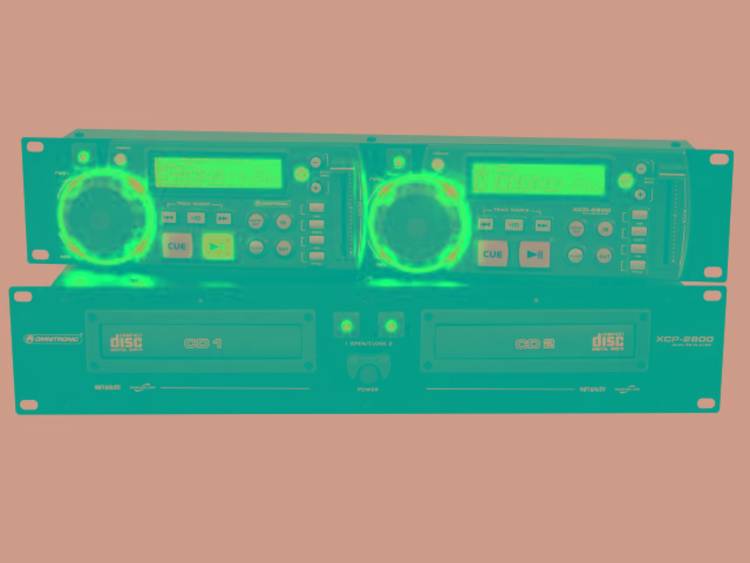 Omnitronic XCP-2800 DJ dubbele CD-speler