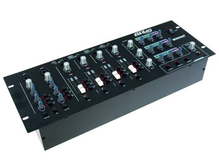 Omnitronic EM-640B DJ-mixer 19 inbouw