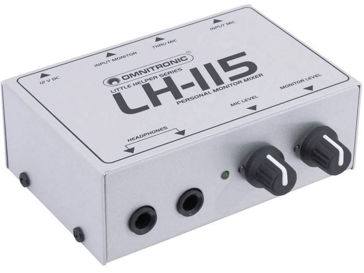 Omnitronic LH-115 monitormengpaneel