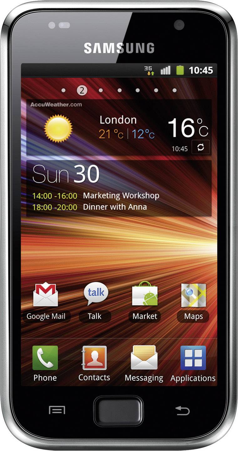 Samsung Galaxy S Plus i9001 ( () display, camera, Android 2.3, GB geheugen, ) | Conrad.nl