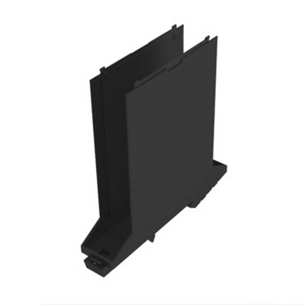 Weidmüller CH20M22 B BK/BK DIN-rail-behuizing basiselement Voor DIN-rail montage 22.5 x 109.3 x 108 Kunststof Zwart 10 stuk(s) Piece