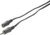 SpeaKa Professional SP-1300376 Jackplug Audio Verlengkabel [1x Jackplug male 3,5 mm - 1x Jackplug female 3,5 mm] 2.00 m Grijs