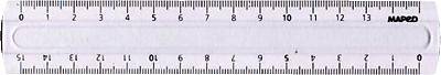 Maped 3154141465079 Maped - lat Essentials 146 15 cm, dubbele graduatie-0