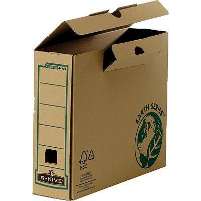 Fellowes Archiefdoos 4470101 80 mm x 250 mm x 315 mm Leer Bruin 1 stuk(s)-0