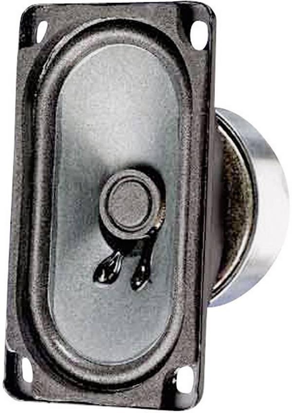 Visaton SC 5.9 - 8 Ohm 3.5 inch 9 cm Breedband-luidspreker 10 W 8 Ω Zwart Ovaal, Magnetisch afgeschermd