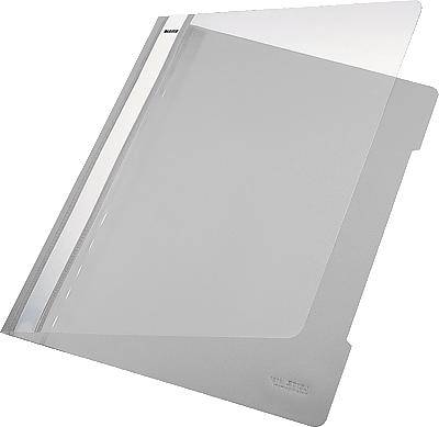 Snelhechter Leitz standaard A4 PVC grijs