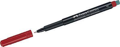 FABER-CASTELL Multimark - Rood - Zwart - Rood - Fijn - 1 stuk(s)