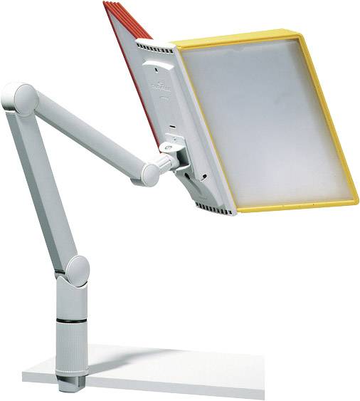 Duurzame Sherpa zwenkarm 10-vensterpanelen carrousel bureau liggend/staand A4-3