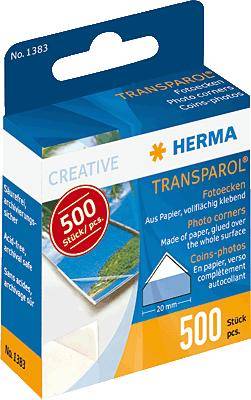 HERMA Transparol fotohoekjes 500 stuks.